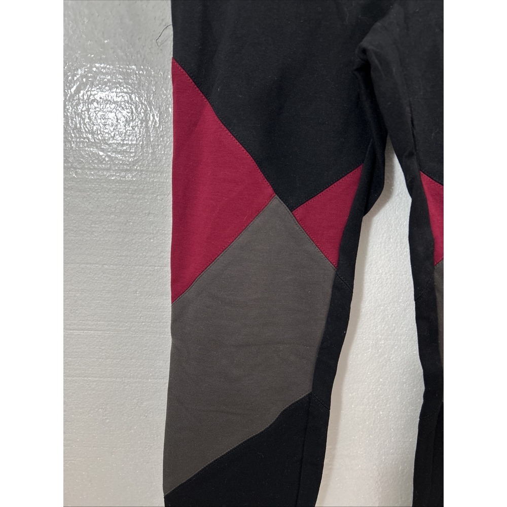 BCBGMaxAzria Womens Sz‎ S Jude High Rise Leggings Colorblock SKU 60025 - Picture 2 of 5
